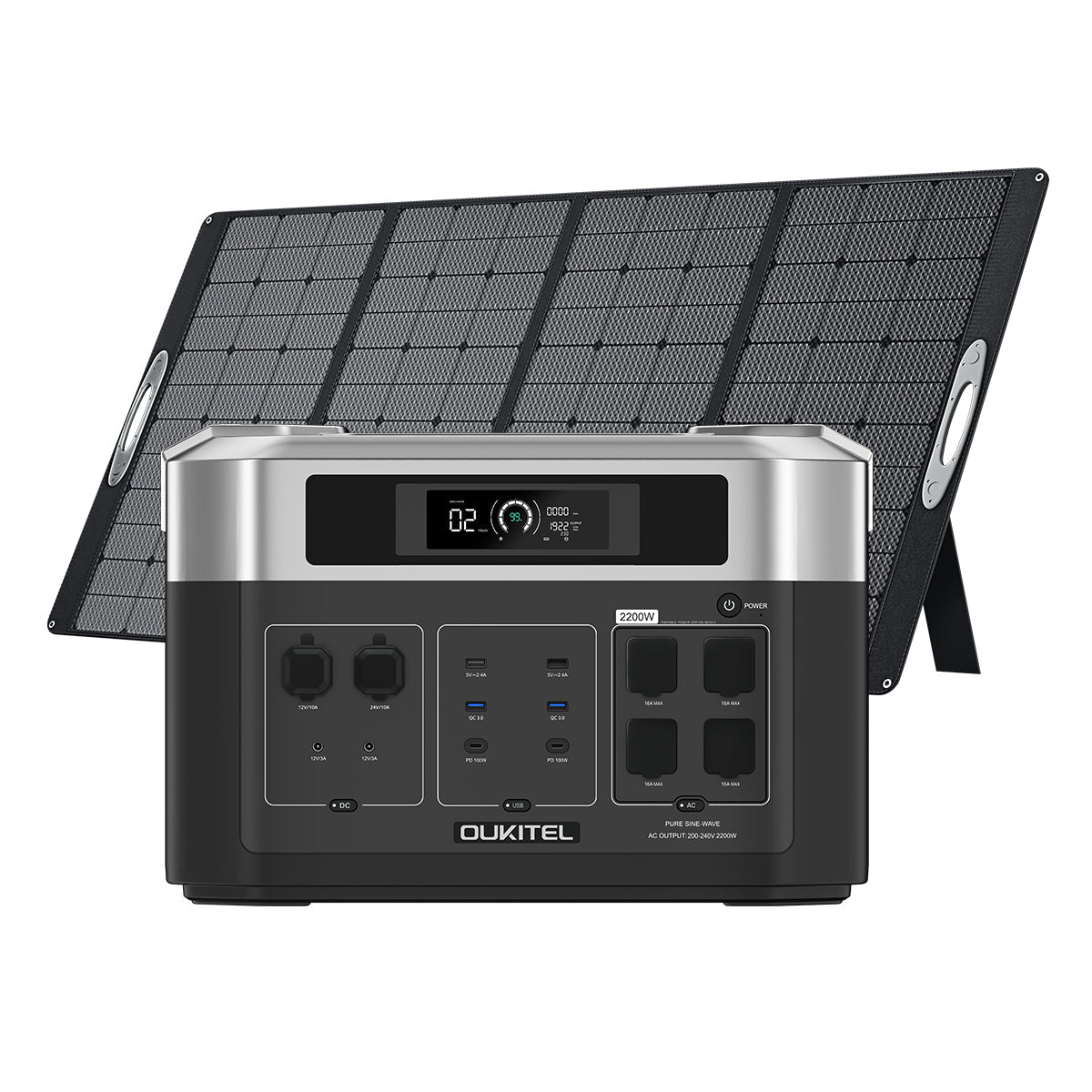 SOLORAY BP2000 Solar Generator 2200W